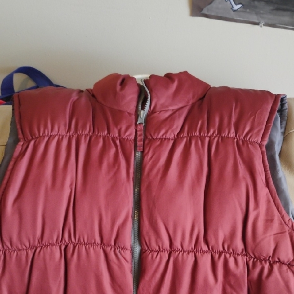 Red Puffer Vest